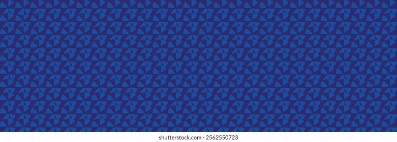 Geometric Blue Triangle Pattern Seamless Repeat