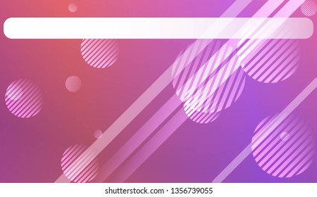 geometric, Blur Sweet Dreamy Gradient Color Background with Line, Circle. For Abstract Modern Screen Design For Mobile App. Vector Illustration