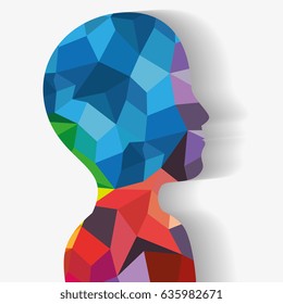 Geometric body icon