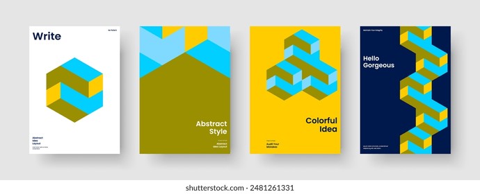 Geometric Book Cover Design. Abstract Business Presentation Template. Isolated Brochure Layout. Banner. Report. Poster. Background. Flyer. Handbill. Brand Identity. Notebook. Magazine. Leaflet