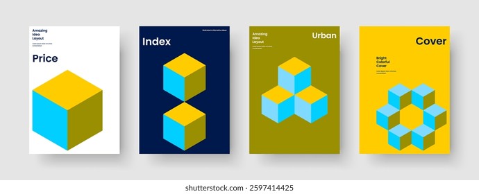 Geometric Book Cover Design. Abstract Flyer Layout. Isolated Report Template. Poster. Banner. Business Presentation. Brochure. Background. Journal. Magazine. Handbill. Portfolio. Newsletter