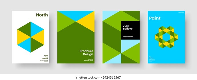 Geometric Book Cover Design. Creative Banner Template. Isolated Business Presentation Layout. Report. Poster. Flyer. Brochure. Background. Catalog. Newsletter. Notebook. Pamphlet. Handbill