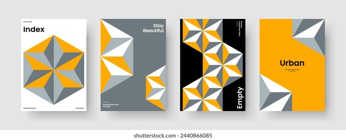 Geometric Book Cover Design. Creative Report Layout. Abstract Banner Template. Background. Business Presentation. Flyer. Brochure. Poster. Magazine. Leaflet. Advertising. Handbill. Catalog