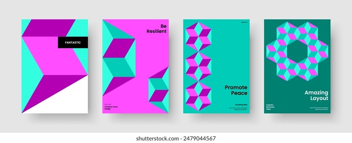 Geometric Book Cover Design. Creative Report Layout. Isolated Brochure Template. Banner. Business Presentation. Background. Poster. Flyer. Journal. Catalog. Brand Identity. Notebook. Handbill