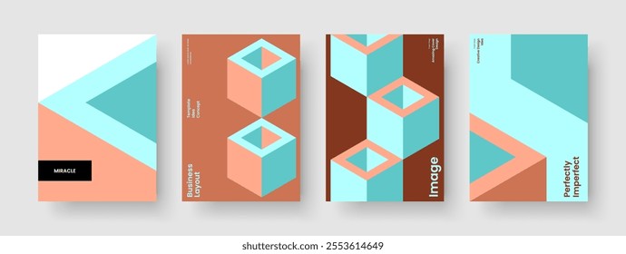 Geometric Book Cover Design. Creative Poster Template. Isolated Brochure Layout. Business Presentation. Report. Banner. Background. Flyer. Journal. Catalog. Newsletter. Leaflet. Advertising