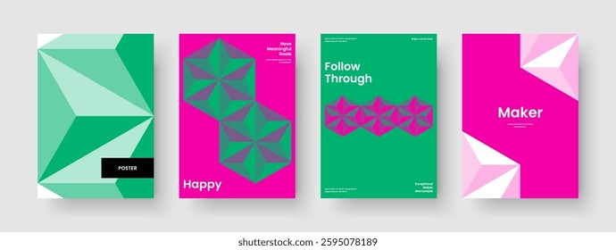 Geometric Book Cover Design. Creative Business Presentation Template. Abstract Background Layout. Flyer. Banner. Report. Brochure. Poster. Brand Identity. Leaflet. Notebook. Journal. Magazine