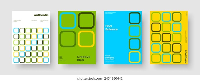 In: Geometric Book Cover Design. Isoliertes Poster-Layout. Moderne Hintergrundvorlage. Bericht. Geschäftspräsentation. Banner. Flyer. Broschüre. Broschüre. Newsletter. Werbung. Katalog. Markenidentität