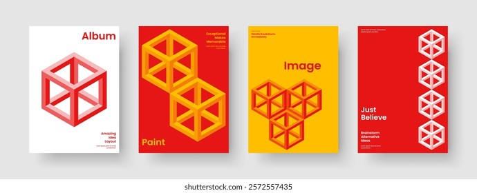 Geometric Book Cover Design. Isolated Poster Template. Abstract Report Layout. Brochure. Flyer. Business Presentation. Banner. Background. Journal. Advertising. Magazine. Handbill. Newsletter