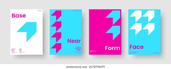 Geometric Book Cover Design. Modern Report Template. Creative Flyer Layout. Business Presentation. Poster. Banner. Brochure. Background. Catalog. Brand Identity. Portfolio. Newsletter. Magazine