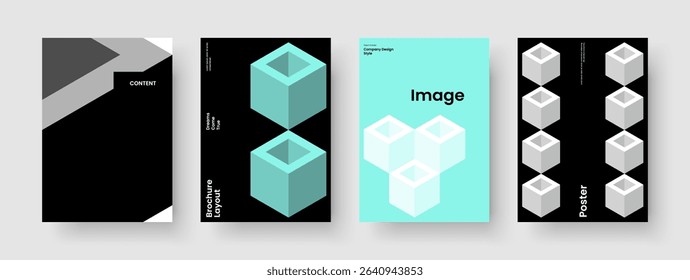 Geometric Book Cover Design. Modern Report Template. Isolated Business Presentation Layout. Poster. Flyer. Brochure. Background. Banner. Portfolio. Journal. Pamphlet. Advertising. Magazine