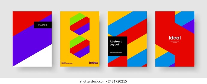 Geometric Book Cover Layout. Abstract Business Presentation Template. Isolated Flyer Design. Report. Brochure. Background. Poster. Banner. Newsletter. Advertising. Journal. Catalog. Portfolio