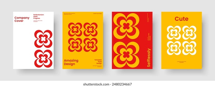 Geometric Book Cover Layout. Abstract Background Template. Modern Poster Design. Report. Brochure. Business Presentation. Banner. Flyer. Notebook. Advertising. Catalog. Newsletter. Journal