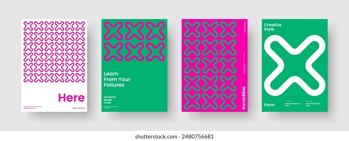 Geometric Book Cover Layout. Abstract Business Presentation Design. Modern Background Template. Poster. Banner. Flyer. Brochure. Report. Journal. Handbill. Pamphlet. Magazine. Newsletter. Notebook