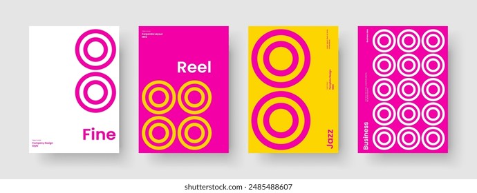 Geometric Book Cover Layout. Abstract Business Presentation Design. Isolated Report Template. Brochure. Poster. Flyer. Banner. Background. Catalog. Pamphlet. Leaflet. Portfolio. Journal. Notebook