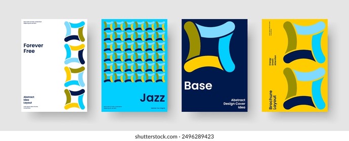 Geometric Book Cover Layout. Abstract Business Presentation Design. Creative Flyer Template. Report. Banner. Background. Brochure. Poster. Pamphlet. Leaflet. Portfolio. Newsletter. Catalog