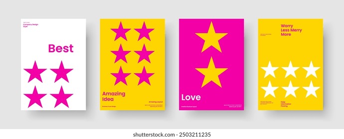 Geometric Book Cover Layout. Abstract Business Presentation Design. Modern Banner Template. Report. Brochure. Background. Poster. Flyer. Advertising. Brand Identity. Handbill. Notebook. Magazine
