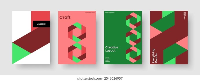 Geometric Book Cover Layout. Abstract Business Presentation Design. Modern Report Template. Background. Flyer. Brochure. Banner. Poster. Notebook. Journal. Advertising. Brand Identity. Portfolio