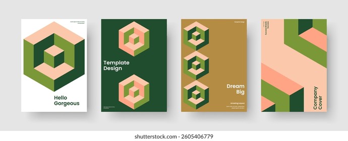 Geometric Book Cover Layout. Abstract Banner Template. Modern Brochure Design. Flyer. Poster. Report. Business Presentation. Background. Notebook. Pamphlet. Newsletter. Handbill. Journal. Magazine