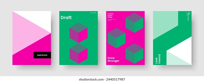 Geometric Book Cover Layout. Creative Banner Template. Modern Brochure Design. Flyer. Report. Background. Poster. Business Presentation. Brand Identity. Leaflet. Magazine. Handbill. Catalog