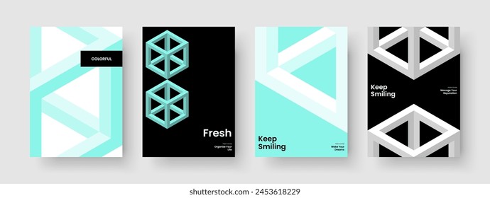 Geometric Book Cover Layout. Creative Flyer Design. Abstract Background Template. Banner. Business Presentation. Poster. Brochure. Report. Leaflet. Catalog. Newsletter. Pamphlet. Brand Identity