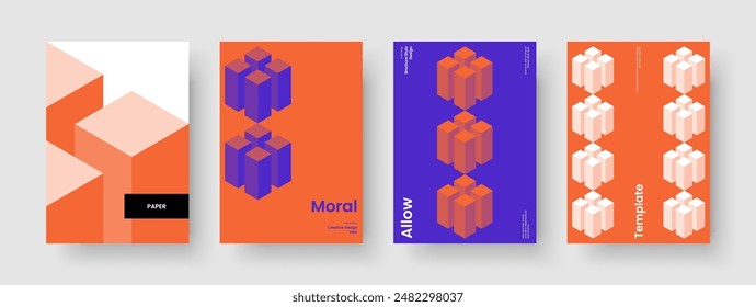 Geometric Book Cover Layout. Creative Flyer Design. Modern Report Template. Brochure. Background. Business Presentation. Banner. Poster. Handbill. Leaflet. Brand Identity. Advertising. Notebook