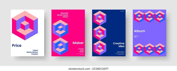 Geometric Book Cover Layout. Creative Banner Template. Abstract Report Design. Flyer. Poster. Business Presentation. Brochure. Background. Journal. Notebook. Magazine. Handbill. Leaflet. Portfolio