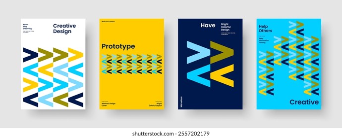 Geometric Book Cover Layout. Creative Business Presentation Template. Modern Brochure Design. Report. Poster. Flyer. Background. Banner. Journal. Brand Identity. Magazine. Pamphlet. Newsletter