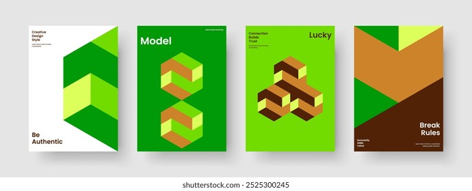 Geometric Book Cover Layout. Isolated Report Template. Abstract Poster Design. Banner. Flyer. Business Presentation. Background. Brochure. Catalog. Brand Identity. Handbill. Portfolio. Journal