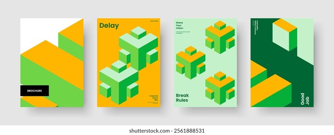 Geometric Book Cover Layout. Isolated Brochure Template. Abstract Report Design. Poster. Business Presentation. Flyer. Background. Banner. Advertising. Newsletter. Pamphlet. Handbill. Journal