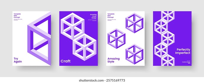 Geometric Book Cover Layout. Isolated Banner Design. Creative Report Template. Business Presentation. Background. Brochure. Poster. Flyer. Newsletter. Advertising. Notebook. Portfolio. Magazine