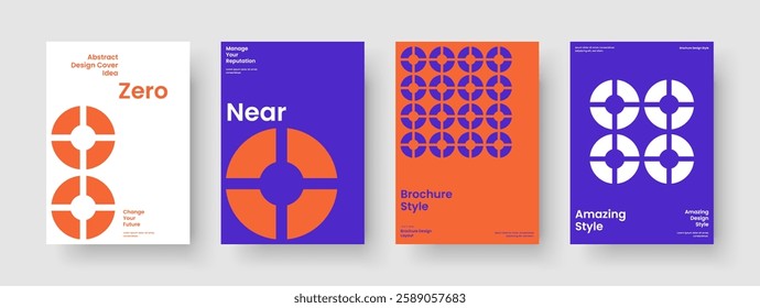 Geometric Book Cover Layout. Isolated Banner Design. Abstract Background Template. Poster. Brochure. Business Presentation. Flyer. Report. Handbill. Notebook. Brand Identity. Leaflet. Newsletter