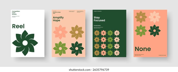 Geometric Book Cover Layout. Isolated Background Template. Creative Poster Design. Brochure. Banner. Report. Flyer. Business Presentation. Notebook. Brand Identity. Advertising. Portfolio. Journal