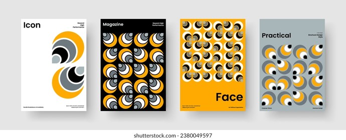 Geometric Book Cover Layout. Modern Business Presentation Template. Abstract Brochure Design. Banner. Flyer. Background. Poster. Report. Notebook. Catalog. Newsletter. Advertising. Journal. Handbill