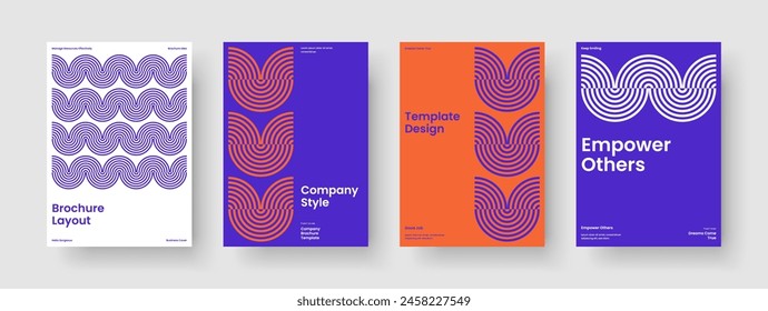 Geometric Book Cover Layout. Modern Brochure Design. Abstract Poster Template. Business Presentation. Report. Background. Banner. Flyer. Brand Identity. Handbill. Pamphlet. Notebook. Journal