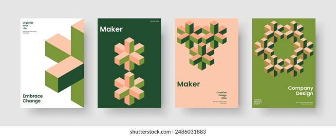 Geometric Book Cover Layout. Modern Report Template. Isolated Business Presentation Design. Background. Poster. Flyer. Brochure. Banner. Magazine. Advertising. Newsletter. Journal. Brand Identity