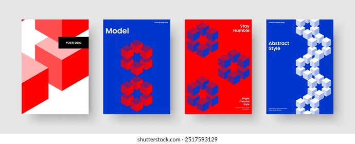 Geometric Book Cover Layout. Modern Report Template. Isolated Banner Design. Background. Poster. Flyer. Brochure. Business Presentation. Leaflet. Portfolio. Pamphlet. Magazine. Notebook. Handbill