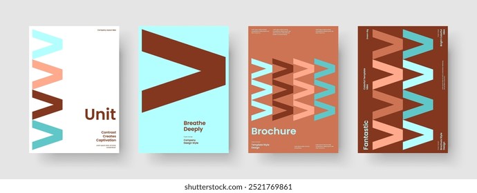 Geometric Book Cover Layout. Modern Brochure Template. Abstract Poster Design. Business Presentation. Background. Flyer. Report. Banner. Newsletter. Handbill. Brand Identity. Magazine. Portfolio