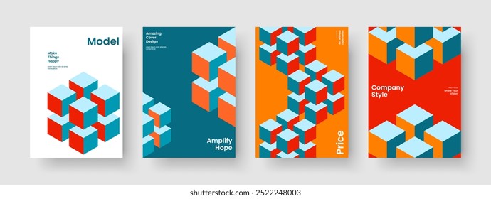 Diseño geométrico de la cubierta del libro. Diseño moderno de presentación de negocios. Plantilla de volante creativo. Folleto. Anuncio. Cartel. Antecedentes. Informe. Diario. Folleto. Catálogo. Panfleto. Publicidad. Revista