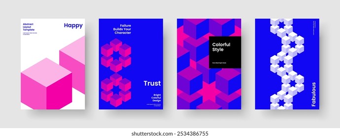Geometric Book Cover Layout. Modern Banner Design. Creative Poster Template. Business Presentation. Flyer. Brochure. Report. Background. Journal. Magazine. Portfolio. Pamphlet. Leaflet. Advertising