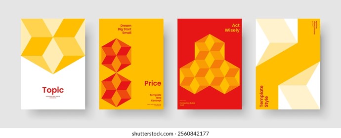 Geometric Book Cover Layout. Modern Banner Template. Isolated Brochure Design. Poster. Report. Business Presentation. Flyer. Background. Handbill. Journal. Brand Identity. Pamphlet. Notebook