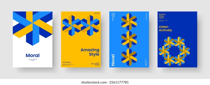 Geometric Book Cover Layout. Modern Poster Design. Creative Business Presentation Template. Brochure. Banner. Report. Flyer. Background. Journal. Catalog. Magazine. Portfolio. Notebook. Pamphlet