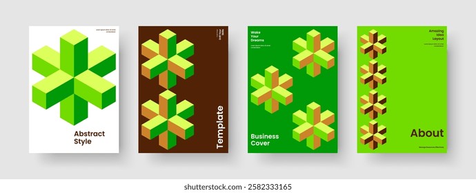 Geometric Book Cover Layout. Modern Business Presentation Template. Abstract Banner Design. Report. Background. Flyer. Brochure. Poster. Catalog. Pamphlet. Journal. Leaflet. Magazine. Newsletter