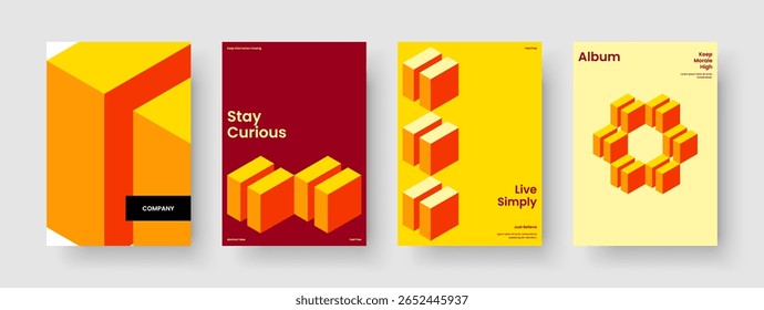Geometric Book Cover Layout. Modern Banner Template. Isolated Business Presentation Design. Poster. Flyer. Background. Brochure. Report. Brand Identity. Handbill. Magazine. Newsletter. Portfolio