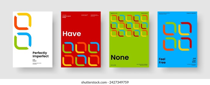 Geometric Book Cover Template. Abstract Report Layout. Isolated Banner Design. Flyer. Brochure. Poster. Background. Business Presentation. Pamphlet. Catalog. Brand Identity. Magazine. Handbill