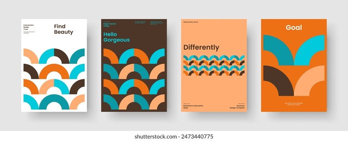 Geometric Book Cover Template. Abstract Business Presentation Layout. Creative Report Design. Flyer. Background. Brochure. Banner. Poster. Journal. Notebook. Catalog. Leaflet. Magazine. Handbill