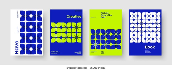 Geometric Book Cover Template. Abstract Report Layout. Isolated Banner Design. Poster. Brochure. Background. Business Presentation. Flyer. Notebook. Brand Identity. Handbill. Portfolio. Catalog