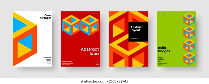 Modelo Geométrico de Capa de Livro. Projeto de fundo abstrato. Layout de cartaz moderno. Apresentação de negócios. Faixa. Relatório. Brochura. Panfleto. Carteira. Diário. Boletim informativo. Panfleto. Revista
