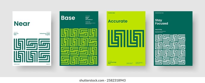 Geometric Book Cover Template. Abstract Banner Design. Isolated Flyer Layout. Poster. Report. Background. Brochure. Business Presentation. Pamphlet. Portfolio. Notebook. Catalog. Leaflet. Magazine