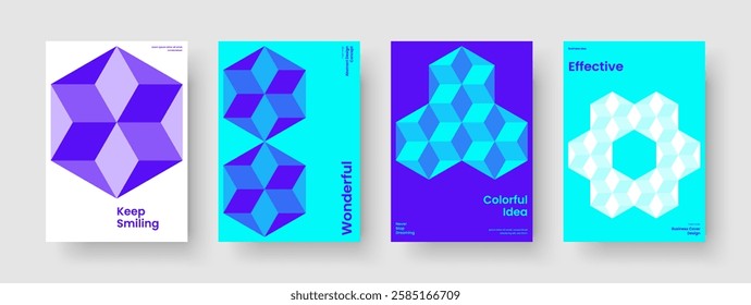 Geometric Book Cover Template. Abstract Report Design. Modern Banner Layout. Flyer. Brochure. Background. Business Presentation. Poster. Journal. Leaflet. Pamphlet. Notebook. Advertising