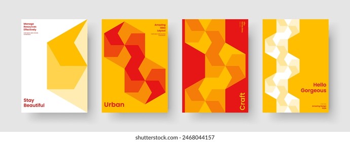 Plantilla geométrica de la cubierta del libro. Diseño de Anuncio creativo. Diseño de presentación de negocios moderno. Informe. Folleto. Cartel. Antecedentes. Volante. Identidad de marca. Catálogo. Publicidad. Diario. Prospecto